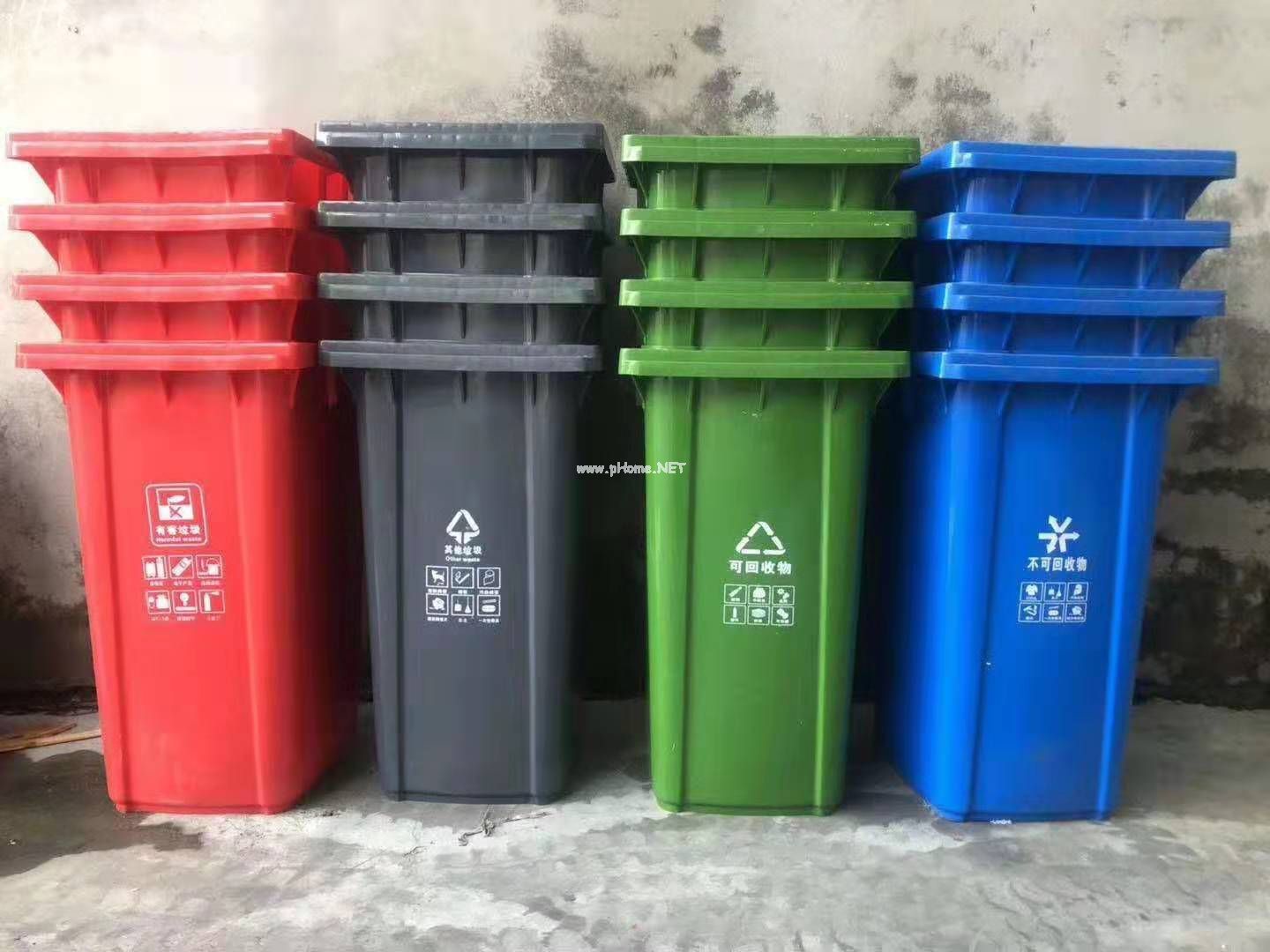 分類垃圾桶不同的清洗方法(圖文)